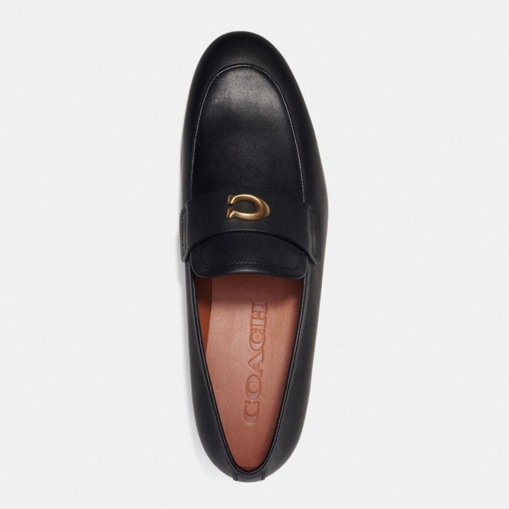 Coach Men's Sculpt C Leather Slip-On Loafers, Size 10 - Picture 10 of 11